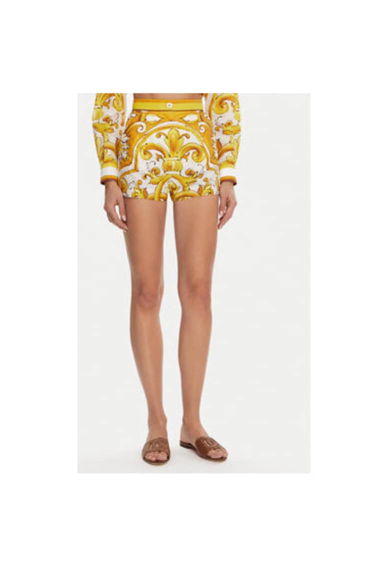 Pantaloni Dama - 305315502 - Bumbac - Galben Pantaloni Dama - 305315502 - Bumbac - Galben