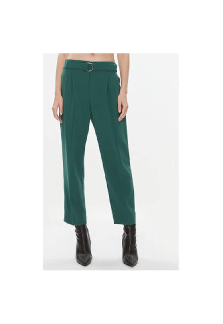 Pantaloni Dama -  302898466 - Triacetat - Poliester - 44 - Verde