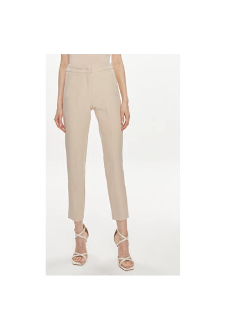 Pantaloni dama -  304172786 - Poliester - Bej Pantaloni dama -  304172786 - Poliester - Bej