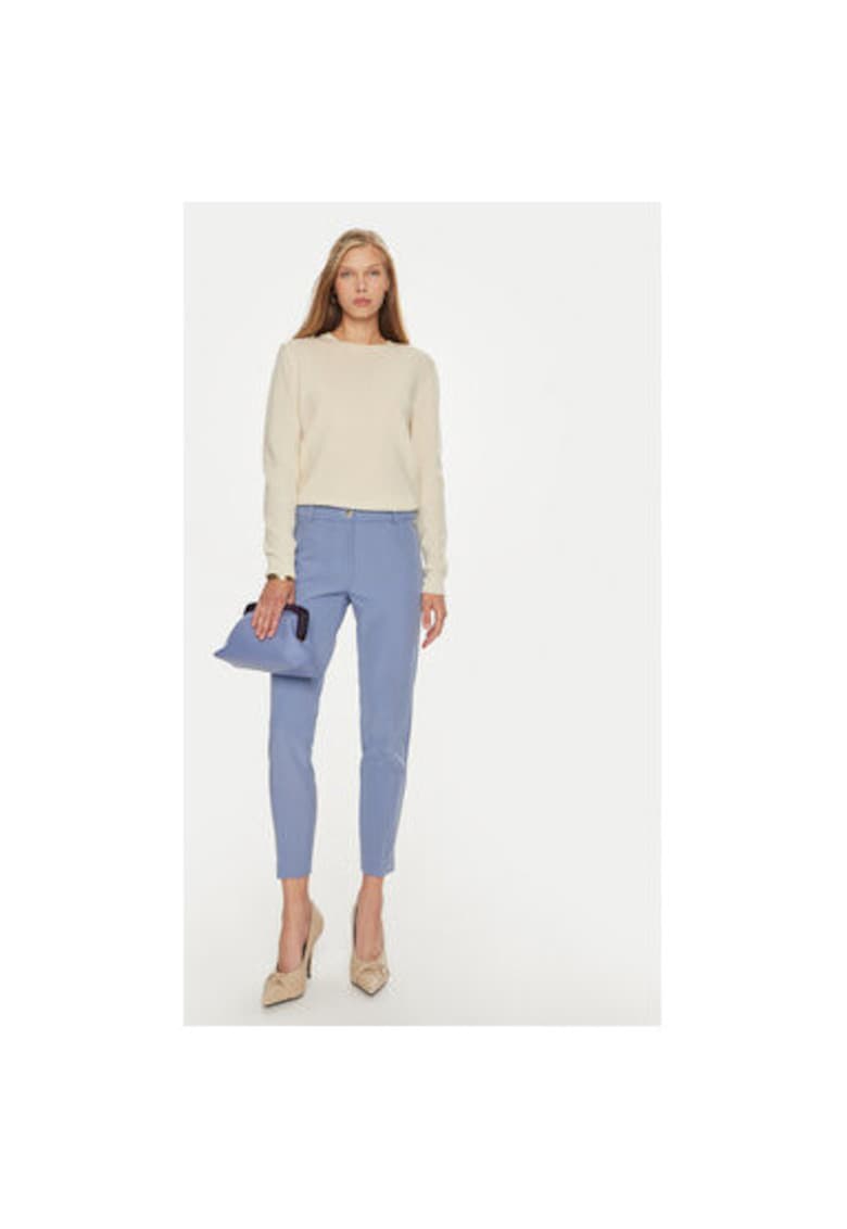 Pantaloni dama -  304735189 - Poliester - Albastru