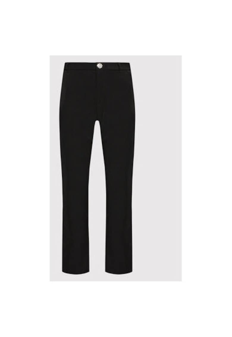 Pantaloni Dama -  300971079 - Poliester - Elastan - S INTL - Negru