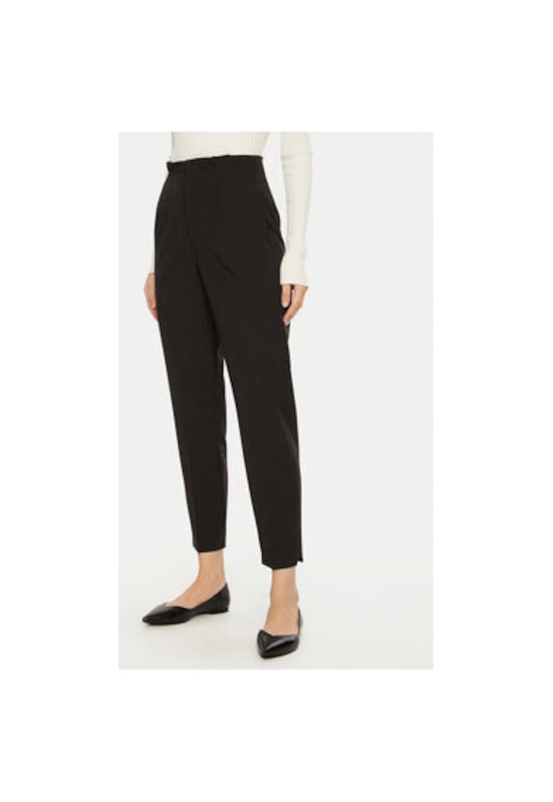 Pantaloni dama -  304546587 - Poliester/Viscoza - Negru Pantaloni dama -  304546587 - Poliester/Viscoza - Negru