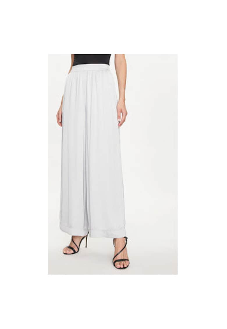 Pantaloni dama -  304423505 - Viscoza - Gri