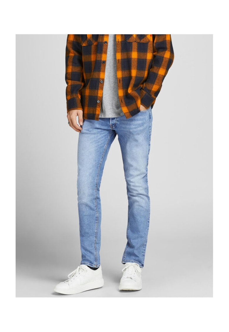 Blugi barbati - 300894064 - Bumbac - Albastru - Albastru