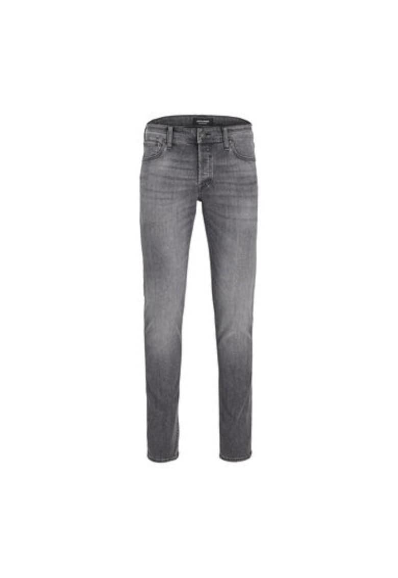 Blugi barbati - 302663866 - Bumbac/Poliester - Gri