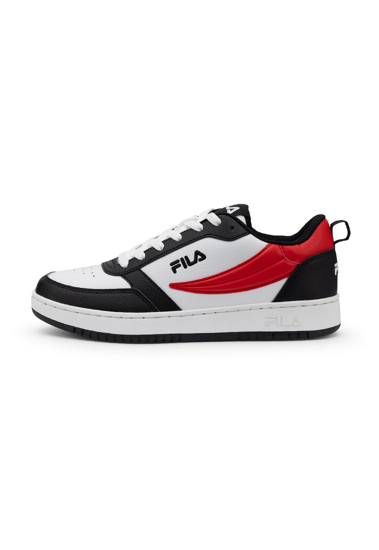 Pantofi sport din piele ecologica Rega - Rosu/Alb/Negru