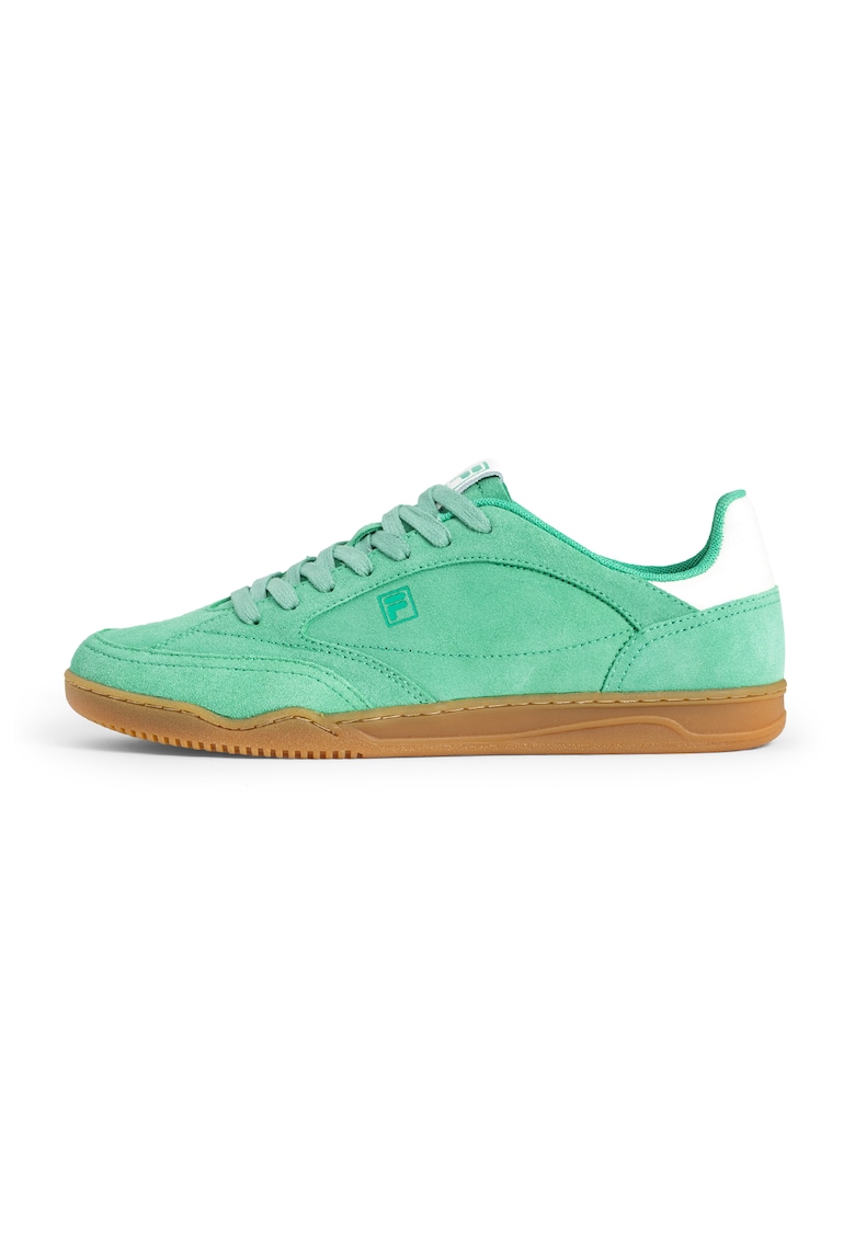 Pantofi sport din piele Slantshot S - Alb murdar/Verde menta