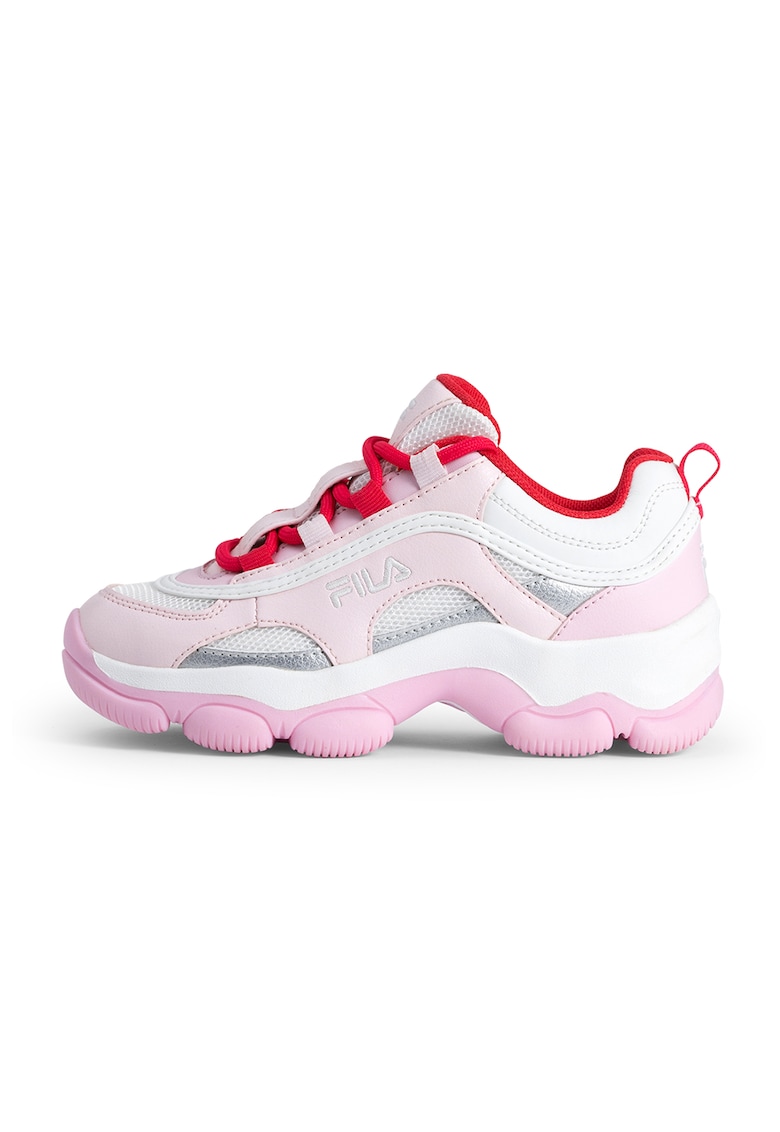 Pantofi sport de piele ecologica cu garnituri din material textil Dreamster