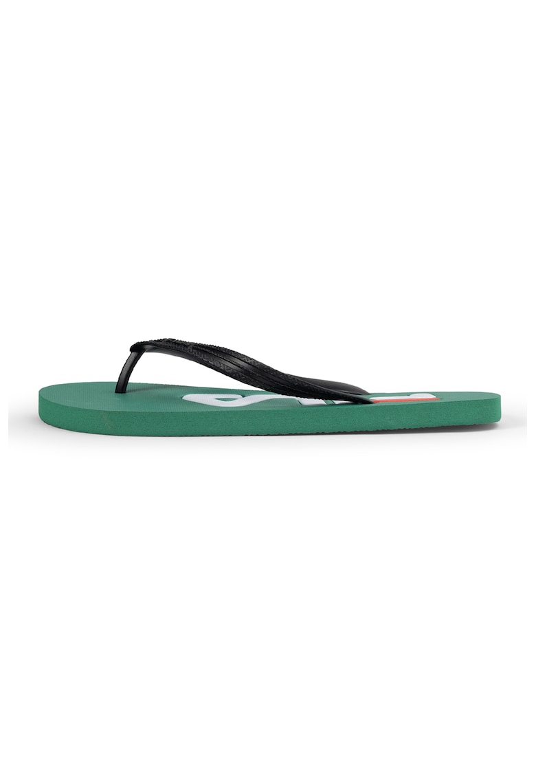 Papuci flip-flop uni Troy - Negru stins