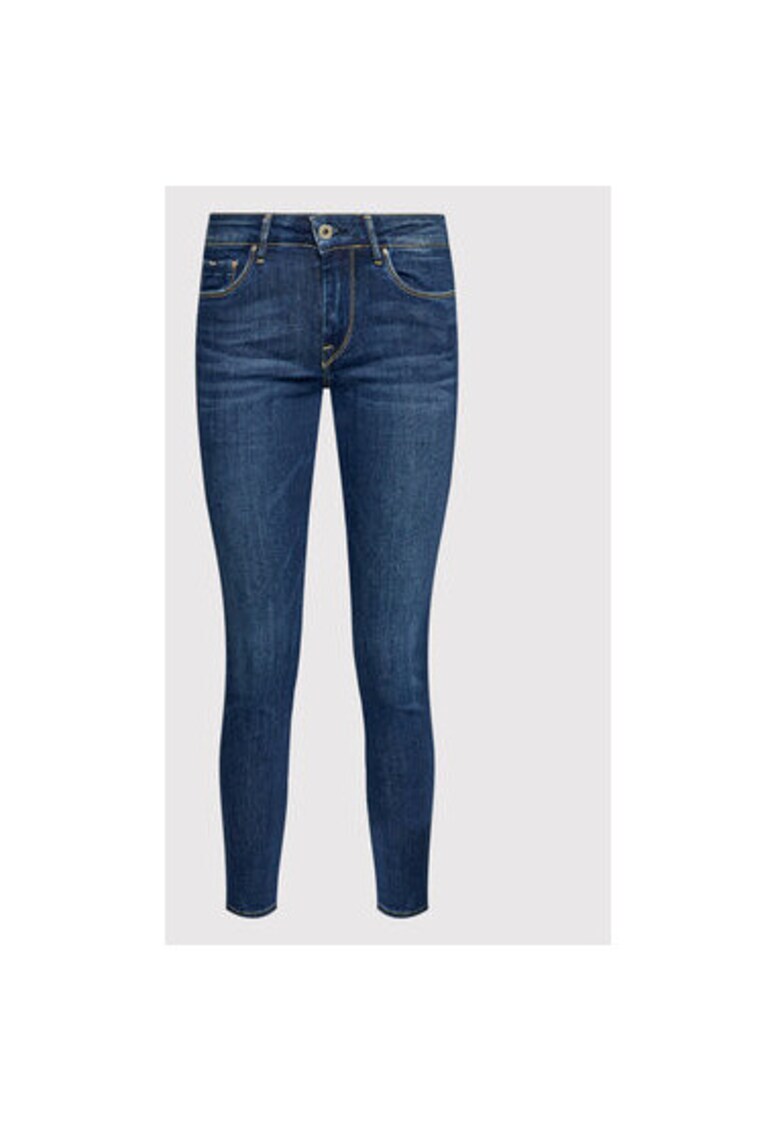 Pantaloni dama PL204174H45 - Bumbac/Poliester - Bleumarin - Bleumarin