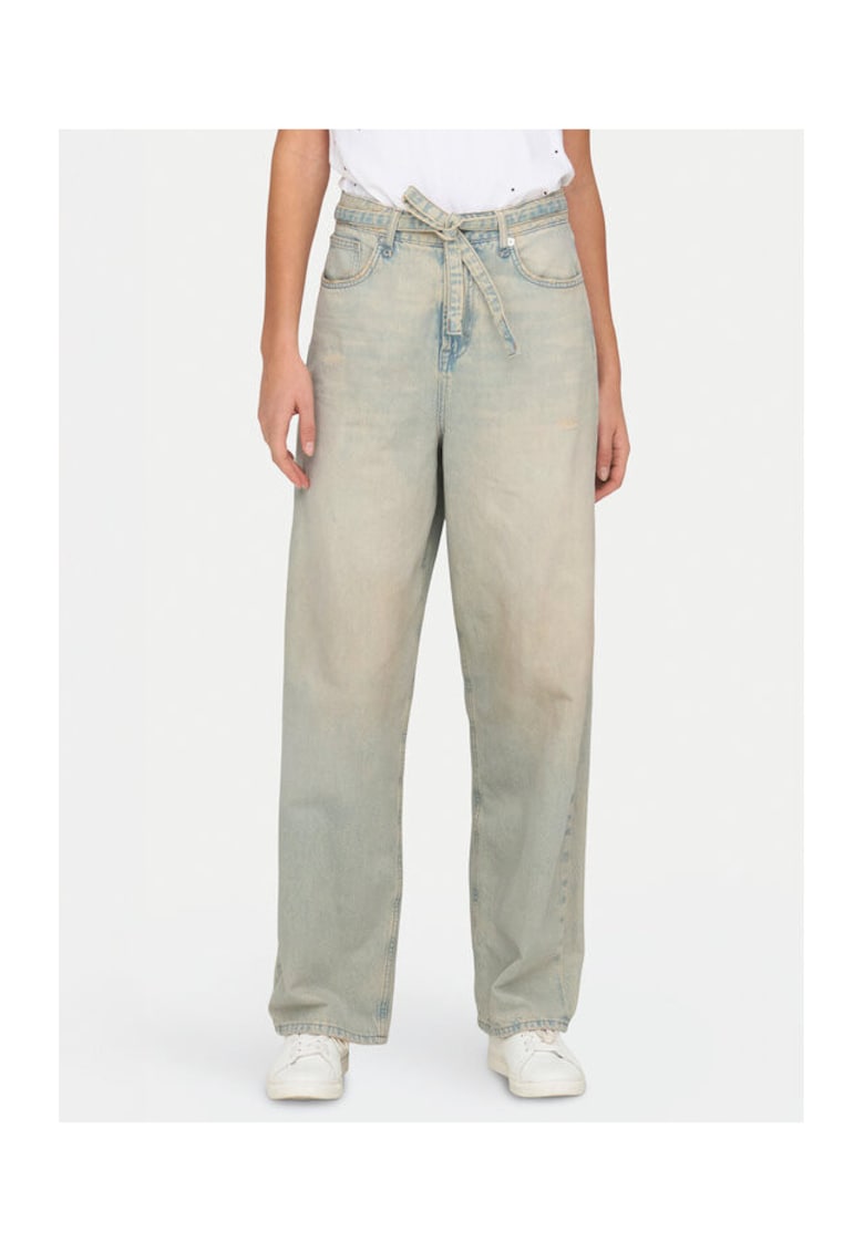 Blugi dama - 304928666 - Bumbac/Bumbac - Albastru - Albastru