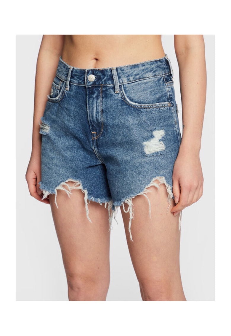 Blugi dama - 300064122 - Bumbac organic - Albastru - Albastru