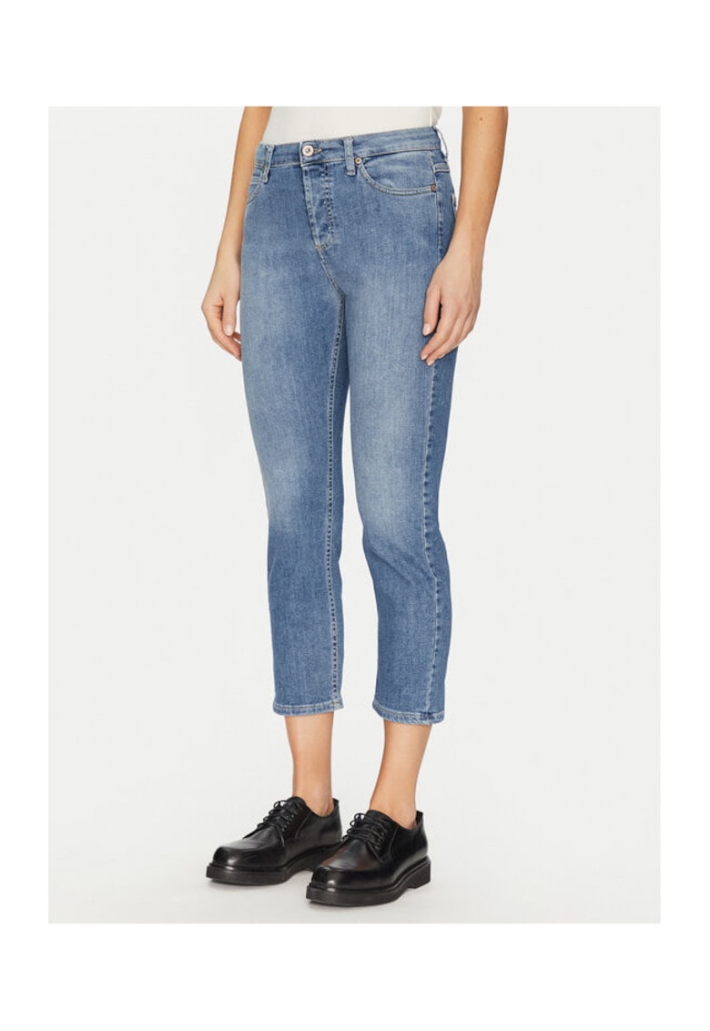 Blugi dama - 305350862 - Bumbac - Gri - Gri