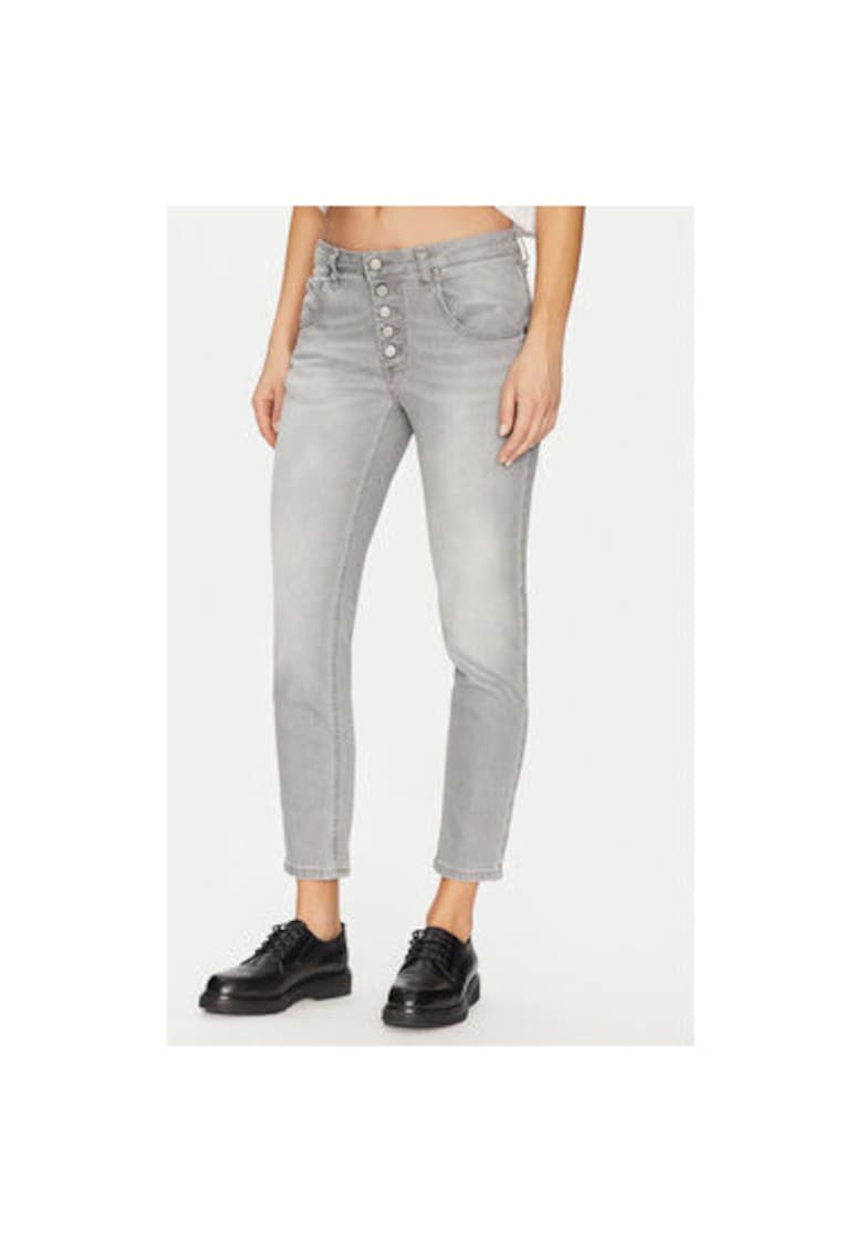 Blugi dama - 305350794 - Bumbac - Gri Blugi dama - 305350794 - Bumbac - Gri