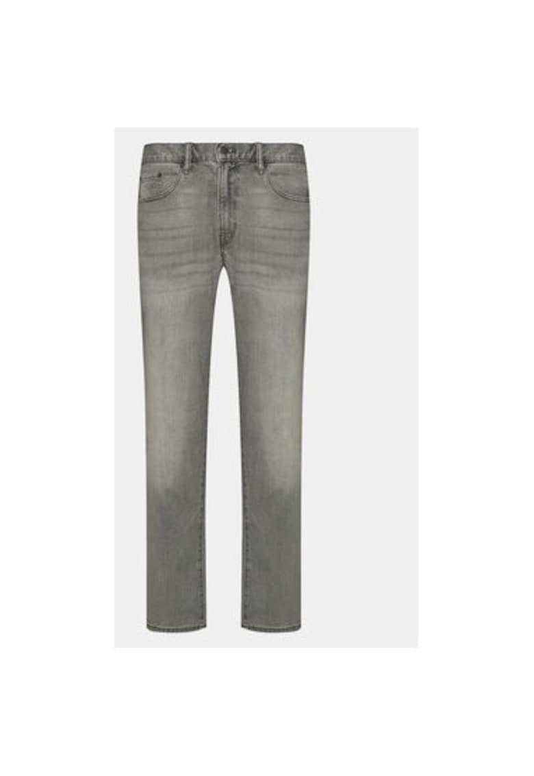 Blugi barbati - 303616779 - Bumbac - Gri - Gri