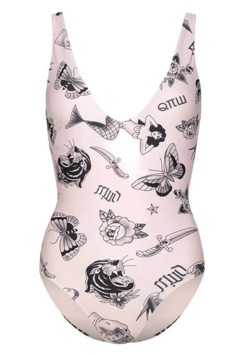 Set de baie Tattoo Robert Kupisz X Bej - Bej