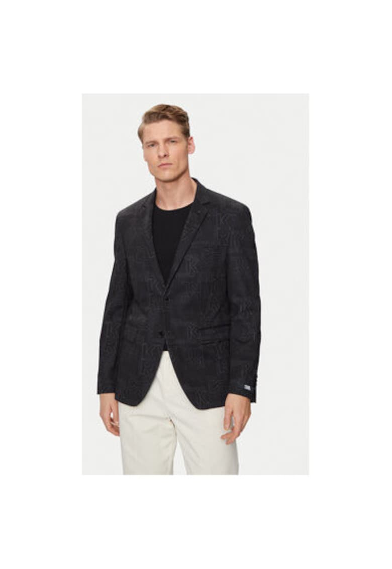 Sacou barbati - 303555702 - Poliester - Negru