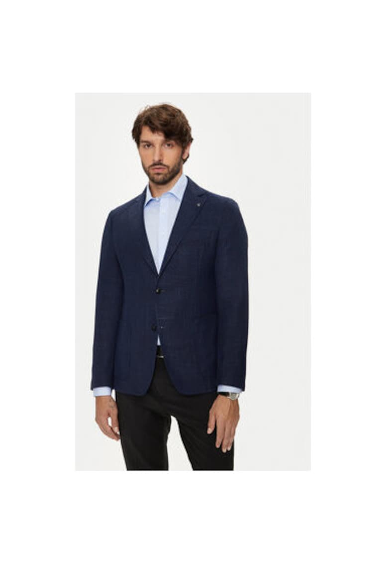 Sacou barbati -  304018640 - Poliester/Lana - Albastru