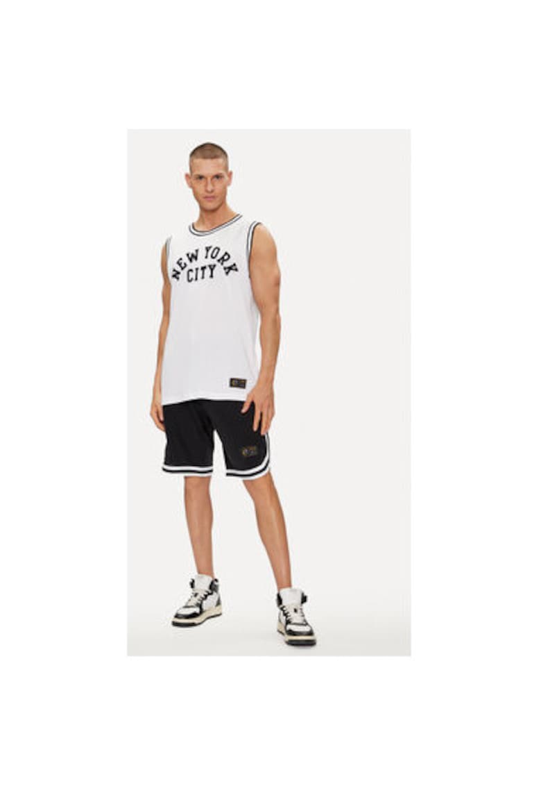 Maiou barbati - 303792268 - Lycra/Bumbac - Alb