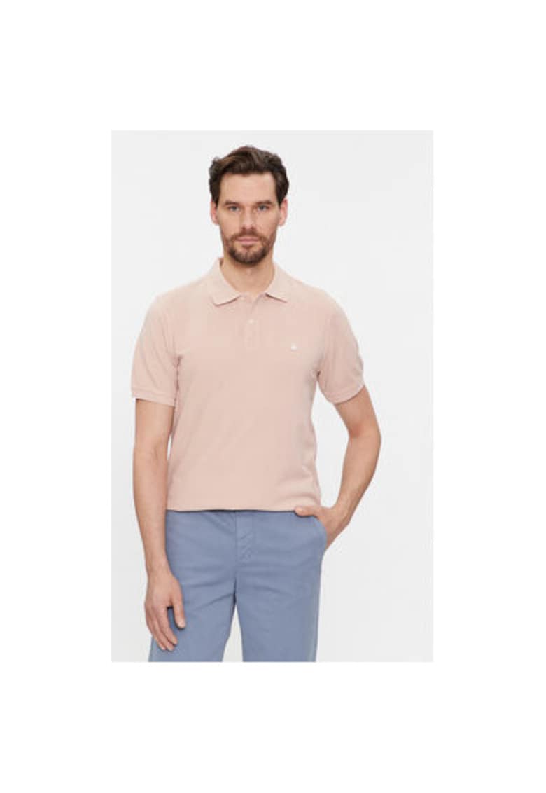 Tricou barbati - 303814205 - Bumbac - Bej - Bej
