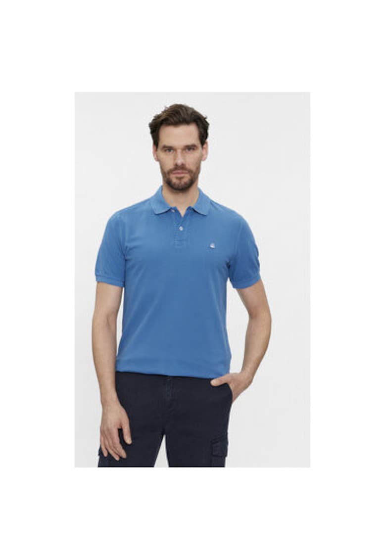 Tricou barbati - 303814106 - Bumbac - Albastru - Albastru