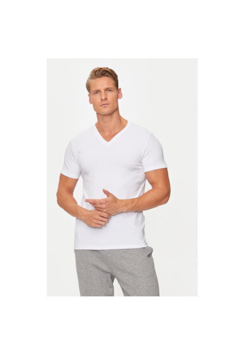 Tricou barbati -  304971501 - Poliester - Alb