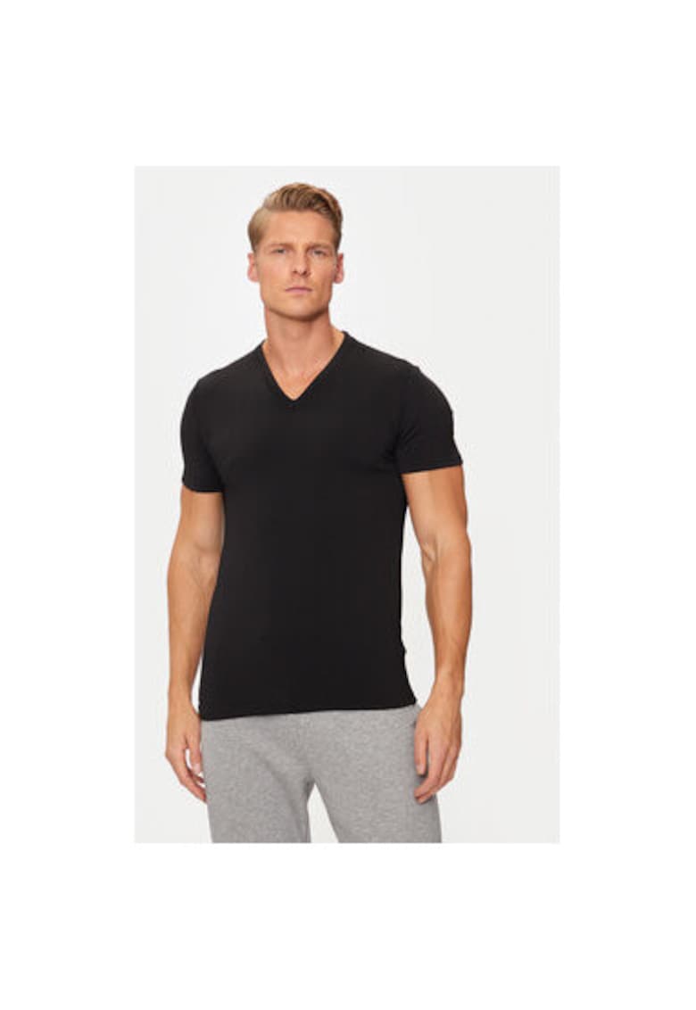 Tricou barbati - 304971518 - Poliester - Negru Tricou barbati - 304971518 - Poliester - Negru