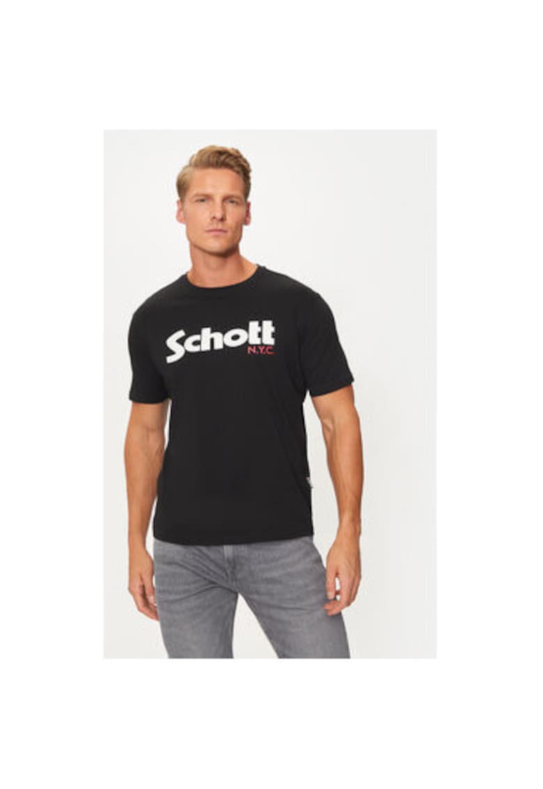 Tricou barbati -  304870033 - Bumbac - Negru