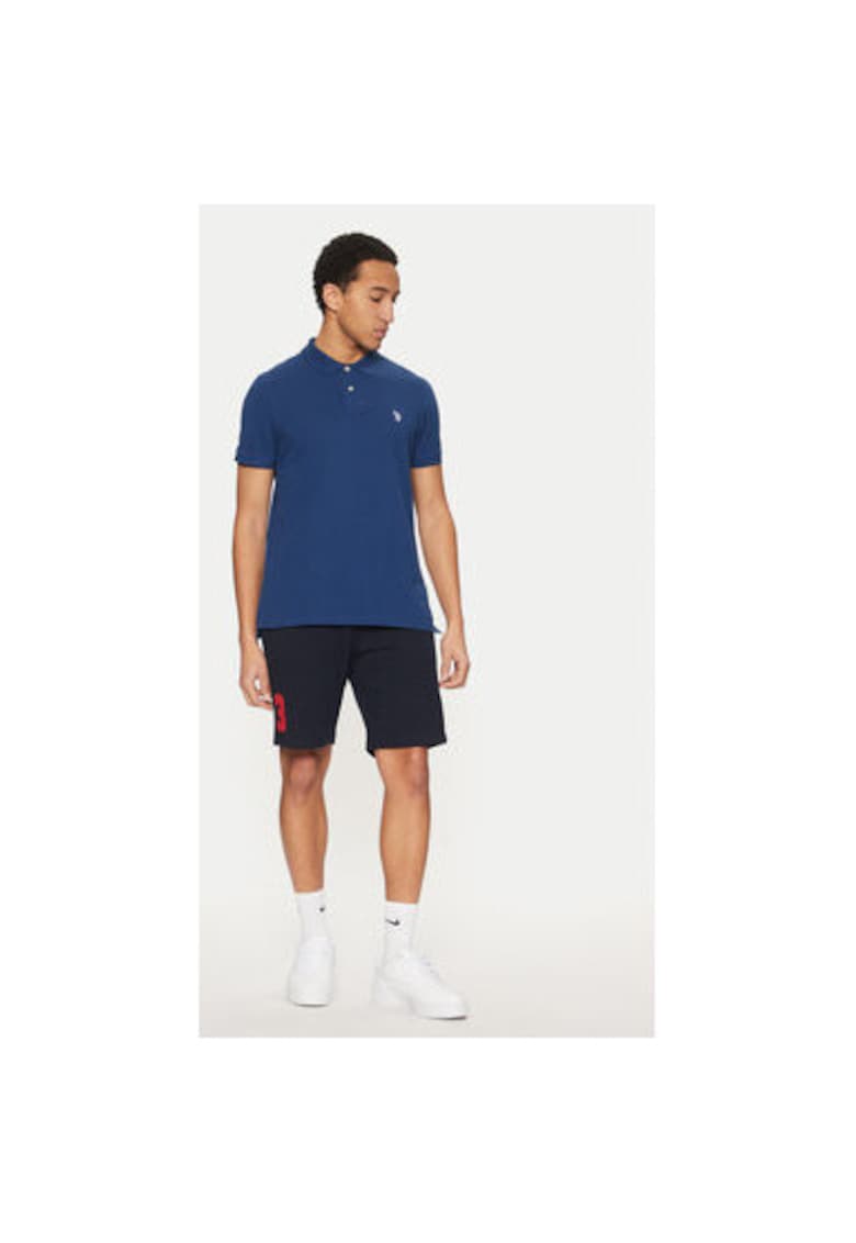 Tricou barbati - 305230089 - Bumbac - Albastru - Albastru