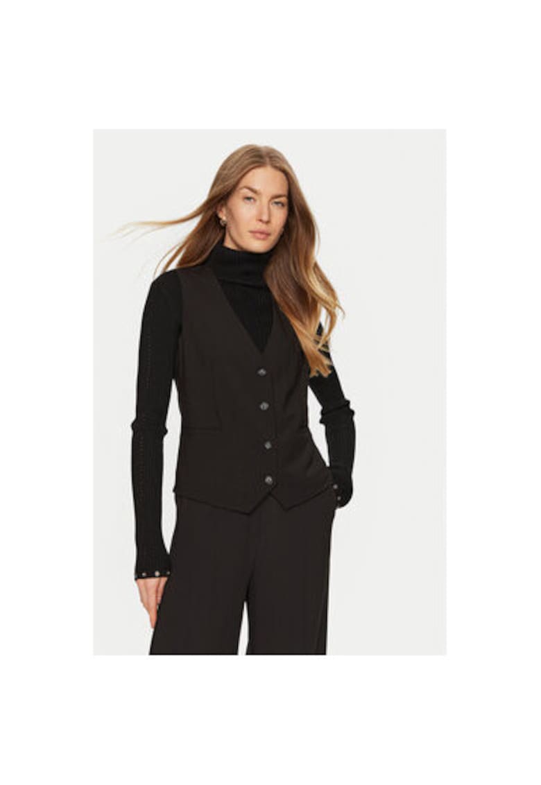 Vesta dama -  304937750 - Poliester/Rayon - Negru Vesta dama -  304937750 - Poliester/Rayon - Negru