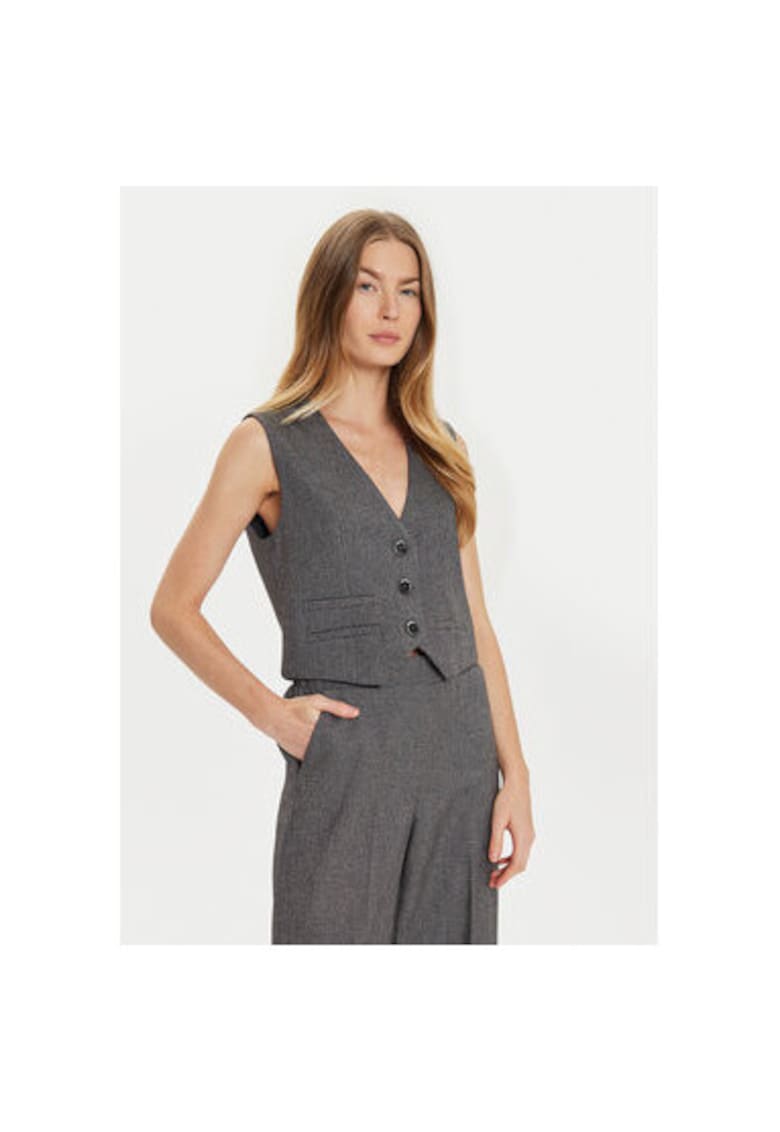 Vesta dama -  304919596 - Poliester/Viscoza - Gri Vesta dama -  304919596 - Poliester/Viscoza - Gri