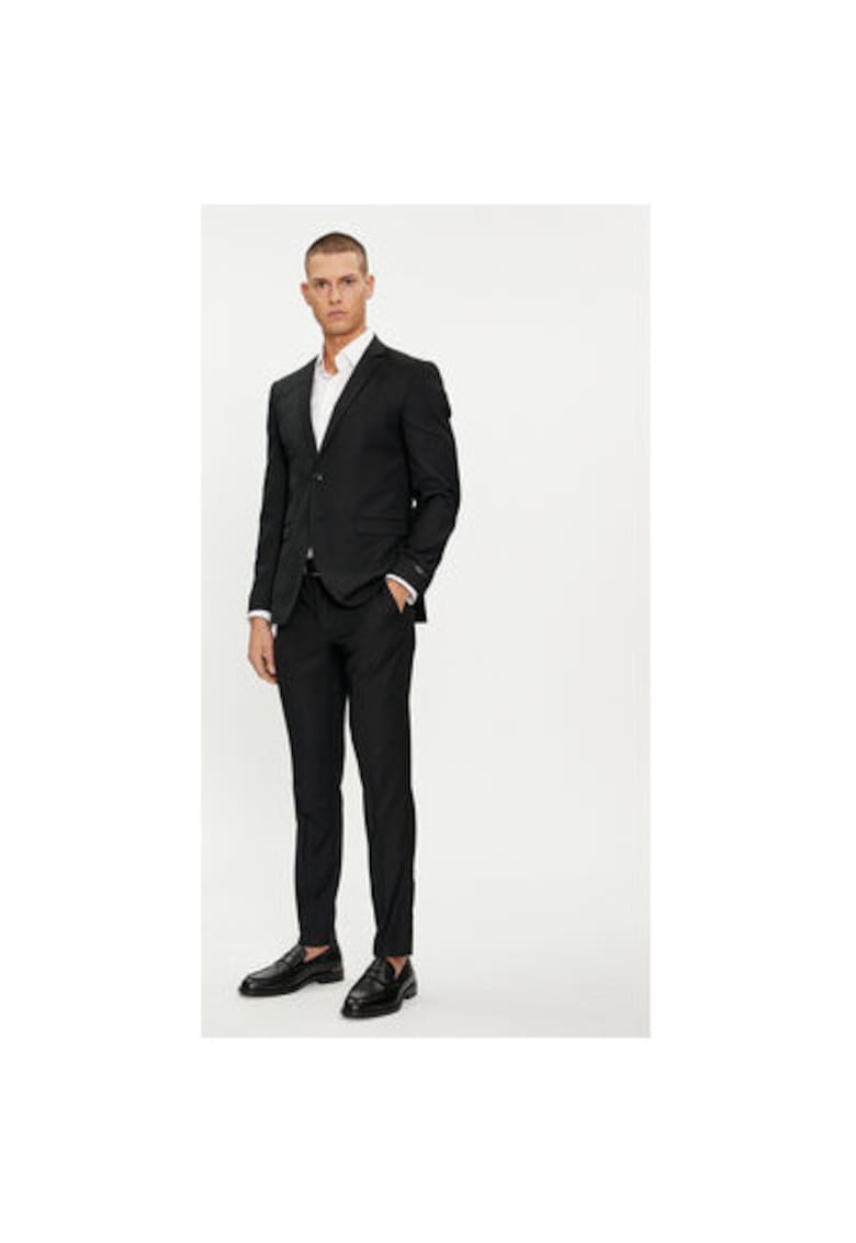 Costume barbati - 304042133 - Poliester/Lana - Negru - Negru