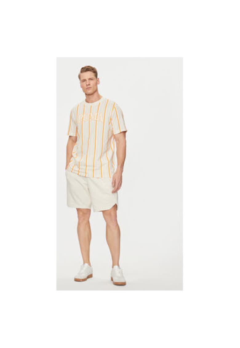 Tricou barbati - 303326043 - Bumbac - Bej - Bej