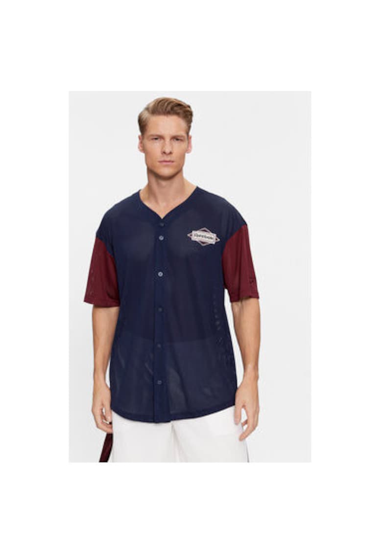 Tricou barbati - 302534845 - Poliester reciclat - L INTL - Albastru