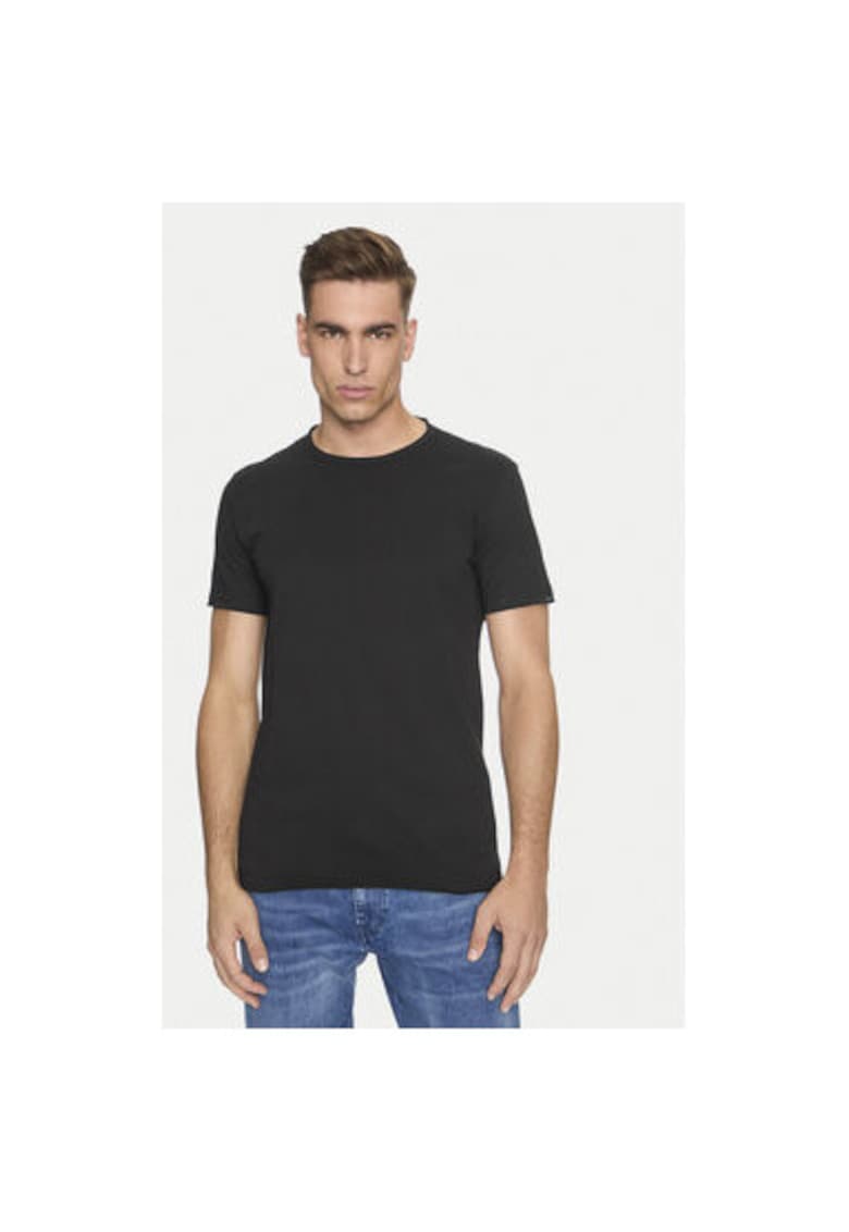 Tricou barbati -  304397134 - Bumbac - Negru