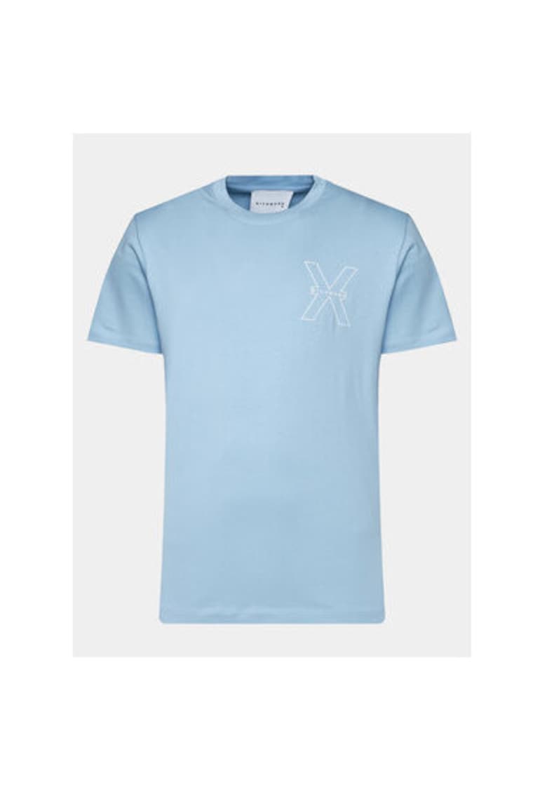 Tricou barbati -  303886059 - Bumbac - Albastru