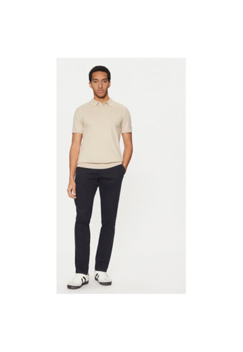 Tricou barbati - 304704819 - Bumbac - Bej - Bej