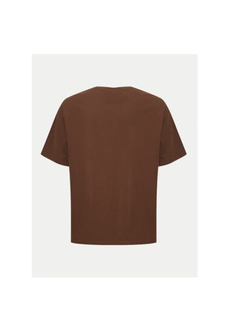 Tricou barbati - 304021435 - Bumbac organic - Negru - Negru