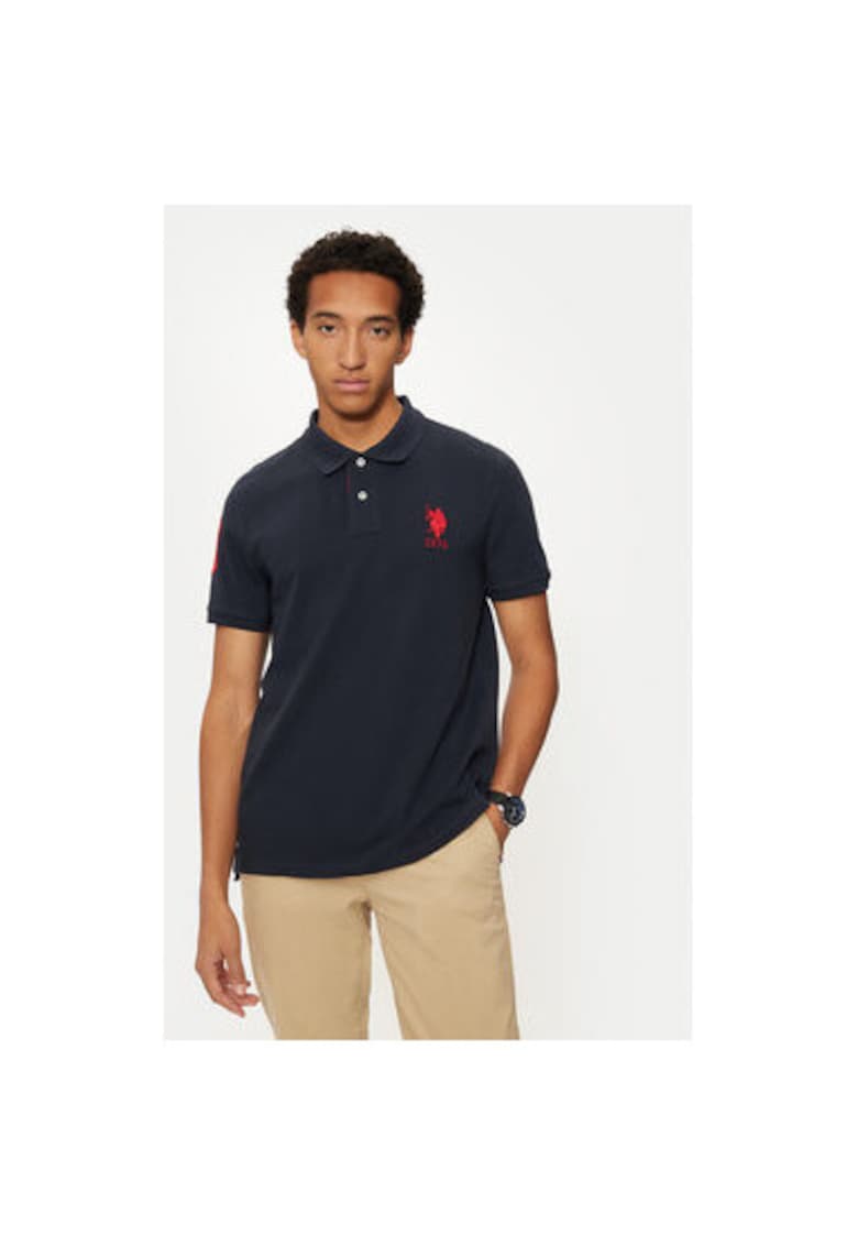 Tricou barbati - 304797415 - Bumbac - Albastru Tricou barbati - 304797415 - Bumbac - Albastru