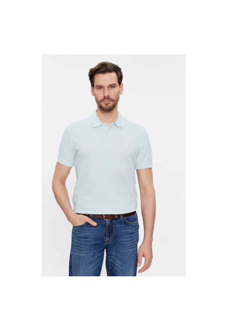 Tricou barbati - 303814113 - Bumbac - Albastru - Albastru