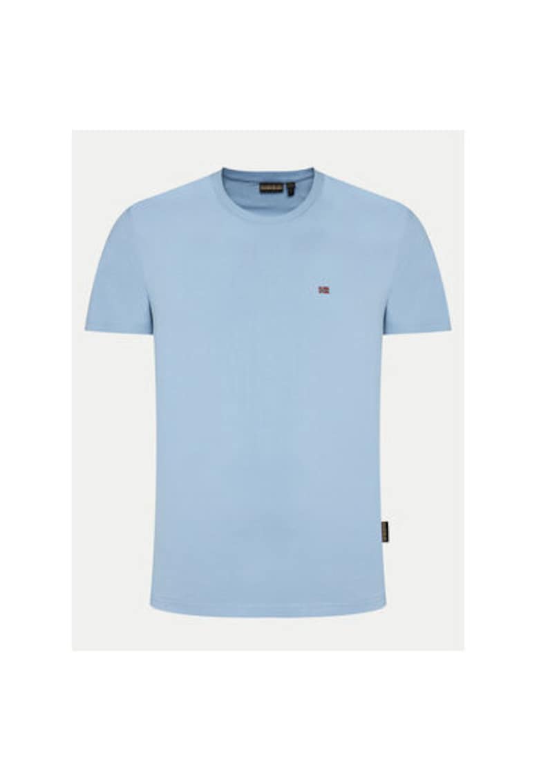 Tricou barbati - 305103017 - Bumbac - Albastru