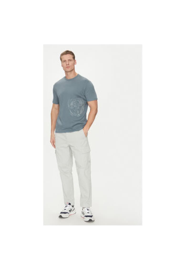 Tricou barbati - 305102539 - Bumbac - Albastru Tricou barbati - 305102539 - Bumbac - Albastru