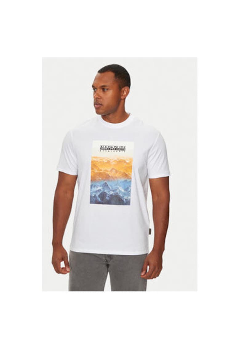 Tricou barbati -  304197086 - Bumbac - Alb