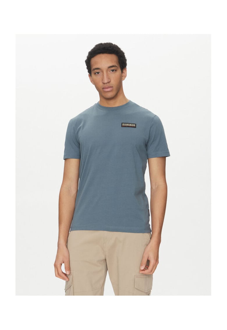 Tricou barbati - 305103109 - Bumbac - Albastru - Albastru