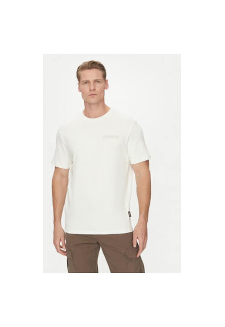 Tricou barbati - 305102553 - Bumbac - 3XL INTL - Alb