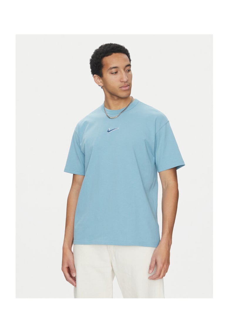 Tricou barbati - 305365514 - Bumbac - Albastru - Albastru