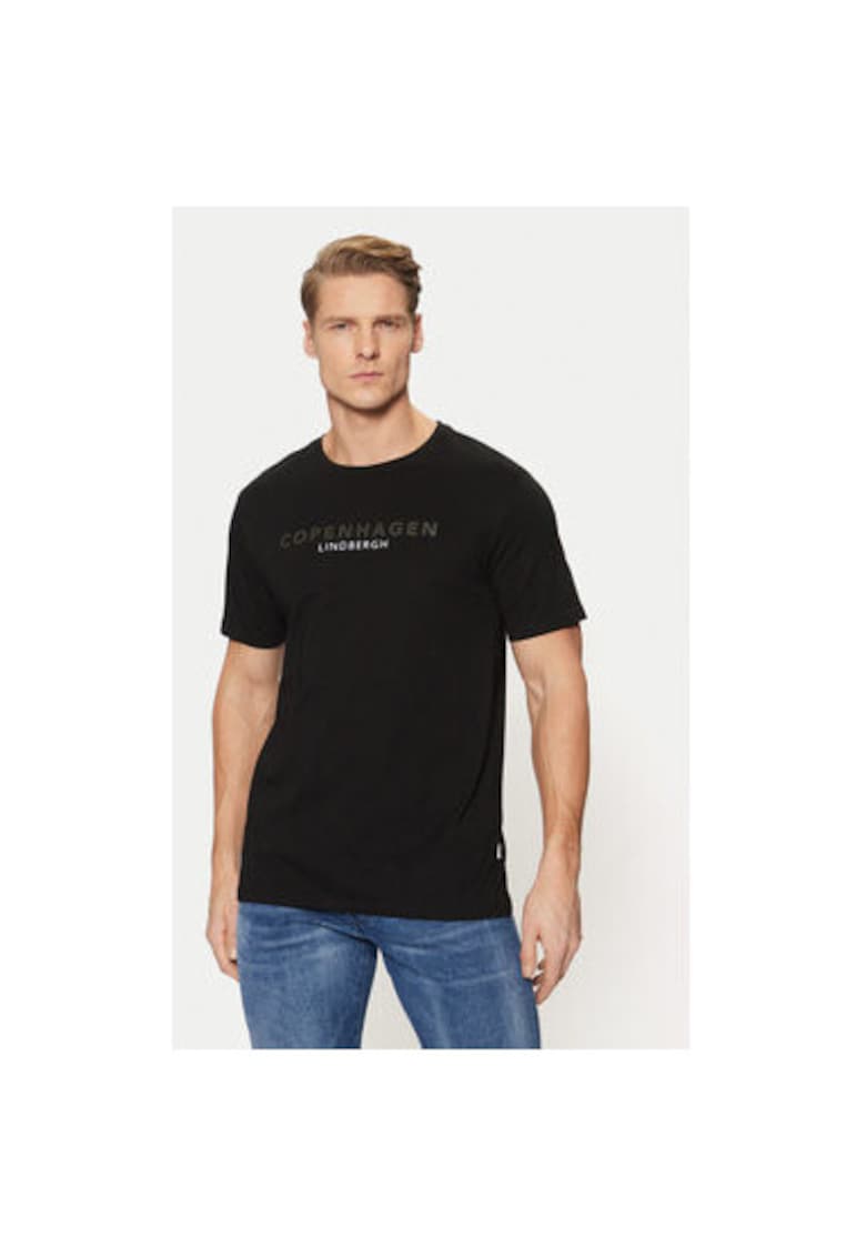 Tricou barbati - 304637933 - Bumbac - Negru Tricou barbati - 304637933 - Bumbac - Negru