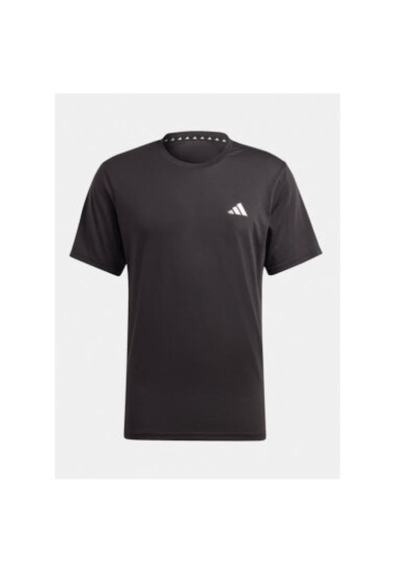 Tricou barbati - 303457662 - Poliester reciclat/Viscoza - Negru - Negru