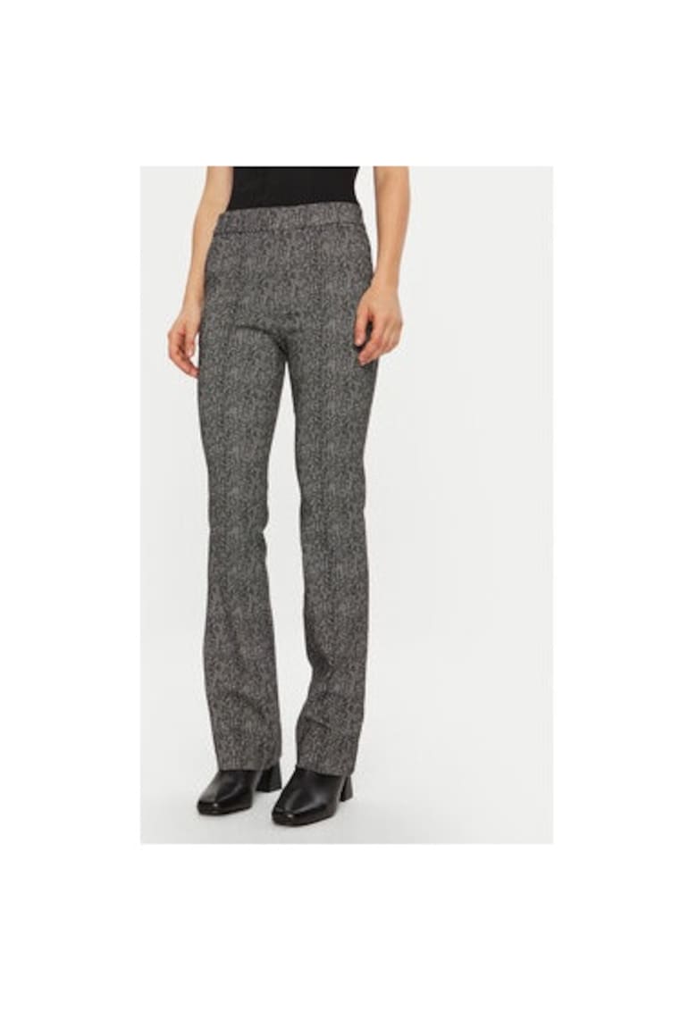 Pantaloni dama -  304956874 - Viscoza/Poliamida - Gri