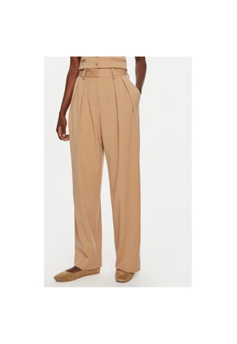 Pantaloni dama -  304548932 - Poliester/Viscoza - Bej Pantaloni dama -  304548932 - Poliester/Viscoza - Bej